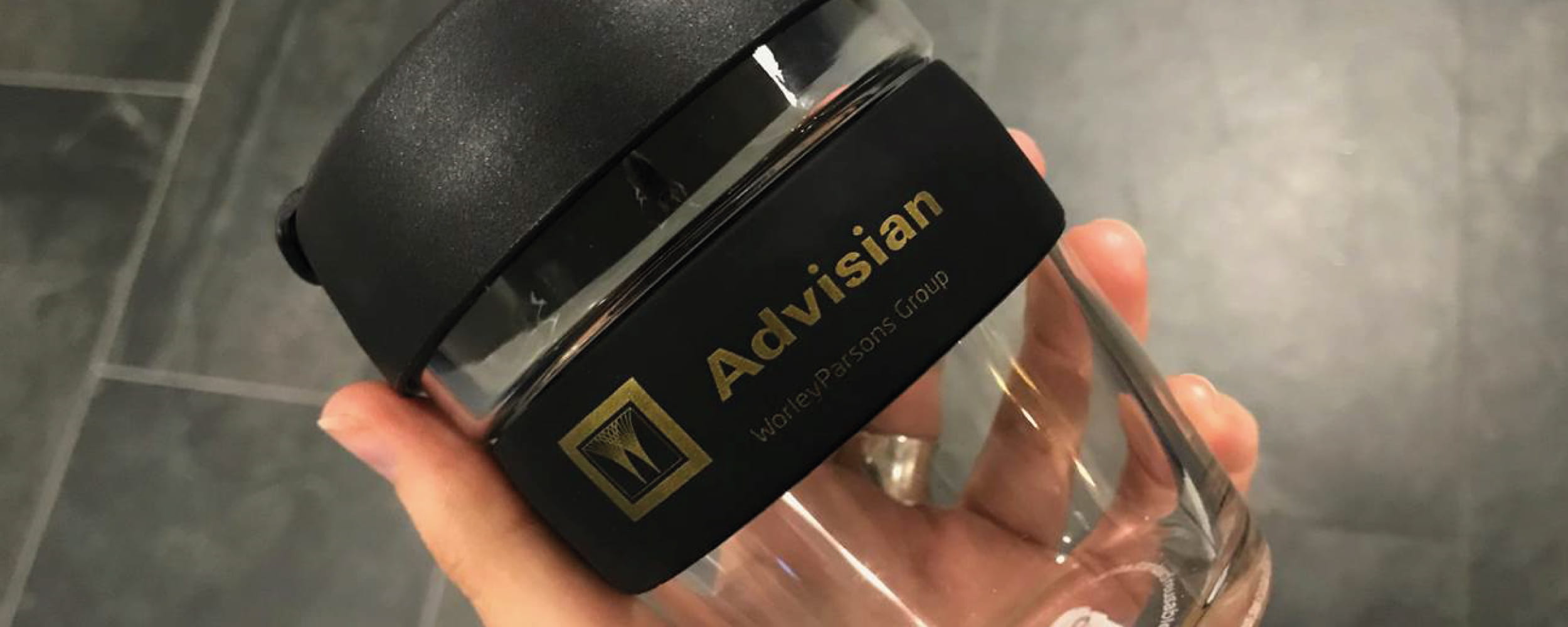 Advisian branded Keep Cup